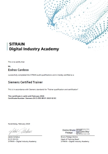 Siemens Certified Trainer